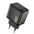 Chargeur mural USB-C GaN 45W Dudao A28 - Noir