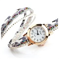 Duoya Fancy Series Circle Quartz Watch for Women