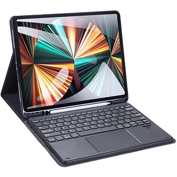 Étui Dux Ducis avec Clavier Bluetooth pour iPad Pro 12.9 2020/2021 - Noir