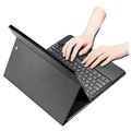 Étui Dux Ducis avec Clavier Bluetooth pour iPad Pro 12.9 2020/2021 - Noir