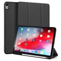 Étui à Rabat iPad Air 2020/2022 Tri-Fold Dux Ducis Domo - Noir