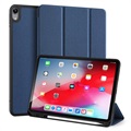 Étui à Rabat iPad Air 2020/2022 Tri-Fold Dux Ducis Domo - Bleu