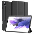 Étui à Rabat Samsung Galaxy Tab S7+/S8+ Tri-Fold Dux Ducis Domo - Noir