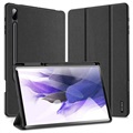 Étui à Rabat Samsung Galaxy Tab S7+/S8+ Tri-Fold Dux Ducis Domo - Noir