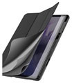 Étui à Rabat Samsung Galaxy Tab S7+/S8+ Tri-Fold Dux Ducis Domo - Noir