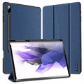 Étui à Rabat Samsung Galaxy Tab S7+/S8+ Tri-Fold Dux Ducis Domo - Bleu