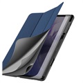 Étui à Rabat Samsung Galaxy Tab S7+/S8+ Tri-Fold Dux Ducis Domo - Bleu