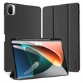 Étui à Rabat Xiaomi Pad 5/Pad 5 Pro Tri-Fold Dux Ducis Domo - Noir