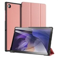 Étui Samsung Galaxy Tab A8 10.5 (2021) Tri-Fold Dux Ducis Domo - Rose