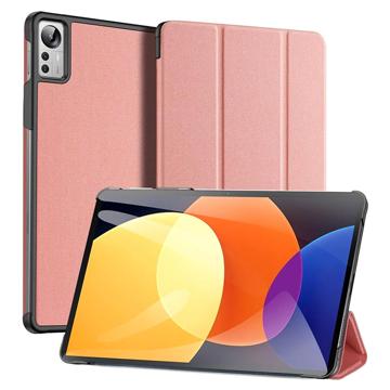 Étui à Rabat Samsung Galaxy Tab A7 10.4 (2020) Tri-Fold Dux Ducis Domo - Noir