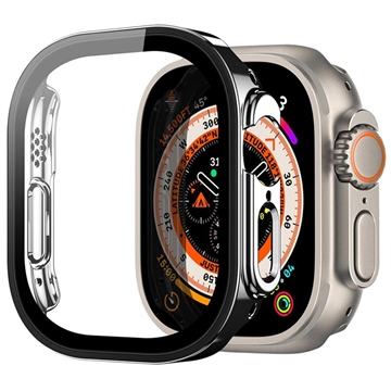Coque Apple Watch Ultra 2/Ultra Dux Ducis Hamo avec Protecteur d\'écran - 49mm - Noire