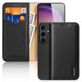 Etui Portefeuille Samsung Galaxy S24+ en Cuir Dux Ducis Hivo