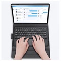 Étui Dux Ducis avec Clavier Bluetooth pour Samsung Galaxy Tab S7/S8 - Noir
