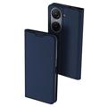 Étui à Rabat Asus Zenfone 9 Dux Ducis Skin Pro - Bleu