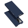 Étui à Rabat Samsung Galaxy Note20 Ultra Dux Ducis Skin Pro - Bleu