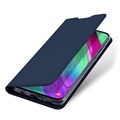 Étui à Rabat Samsung Galaxy A40 Dux Ducis Skin Pro - Bleu Foncé