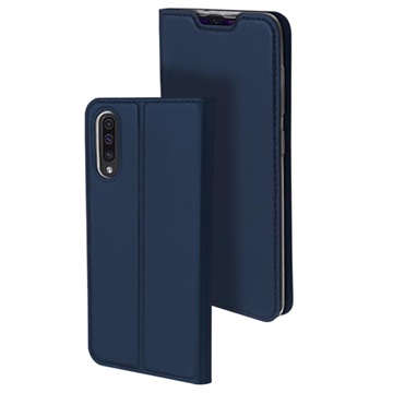 Étui à Rabat Samsung Galaxy A50 Dux Ducis Skin Pro - Bleu Foncé