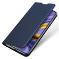Étui à Rabat Samsung Galaxy A51 Dux Ducis Skin Pro - Bleu Foncé