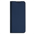 Étui à Rabat Samsung Galaxy A73 5G Dux Ducis Skin Pro - Bleu