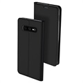 Étui à Rabat Samsung Galaxy S10e Dux Ducis Skin Pro - Noir