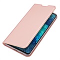 Étui à Rabat Samsung Galaxy S20 FE Dux Ducis Skin Pro - Rose Doré