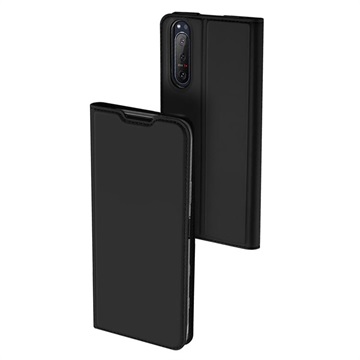 Étui à Rabat Sony Xperia 5 II Dux Ducis Skin Pro - Noir