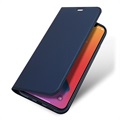 Étui à Rabat iPhone 12/12 Pro Dux Ducis Skin Pro - Bleu Foncé