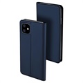 Étui à Rabat iPhone 11 avec Porte-Cartes Dux Ducis Skin Pro - Bleu Foncé