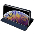 Étui à Rabat iPhone 11 avec Porte-Cartes Dux Ducis Skin Pro - Bleu Foncé