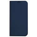 Étui à Rabat iPhone 13 Pro Dux Ducis Skin Pro - Bleu