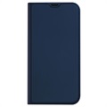 Étui à Rabat iPhone 13 Pro Dux Ducis Skin Pro - Bleu