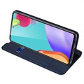 Etui à Rabat Samsung Galaxy A52 5G, Galaxy A52s Dux Ducis Skin Pro - Bleu