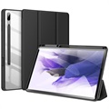 Étui à Rabat Samsung Galaxy Tab S7+/S7 FE/S8+ Tri-Fold Dux Ducis Toby - Noir