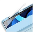 Étui à Rabat iPad Air 2020/2022 Tri-Fold Dux Ducis Toby - Bleu Clair