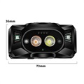 E-Smarter 609 Lampe Frontale LED Résistante à l\'Eau et à Très Haute Brillance