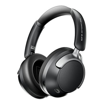 EL-GT6 Casque supra-auriculaire sans fil ANC avec Bluetooth 6.0, son HiFi - Noir
