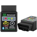 Outil de Diagnostic pour Voiture ELM327 V2.1 OBD2 Bluetooth - Noir