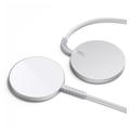 ESR HaloLock Mini Magnetic Wireless Charger - Compatible MagSafe - Argent