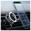 Support Voiture iPhone 13/12 pour Grille d\'Aération ESR HaloLock - Gris Métallisé