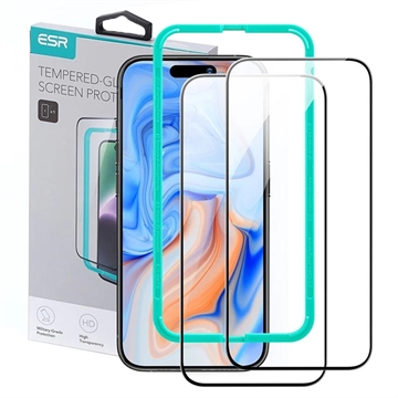 Protecteur d\'Écran iPhone 16 Pro ESR - 9H, 0.3mm - 2 Pièces