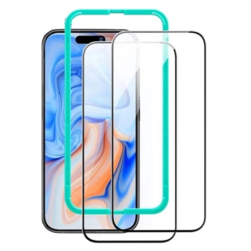 Protecteur d\'Écran iPhone 16 Pro ESR - 9H, 0.3mm - 2 Pièces (Emballage ouvert - Satisfaisant Bulk)