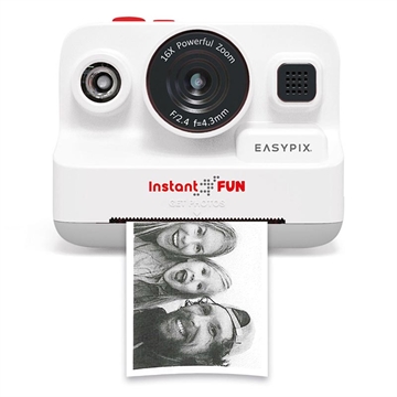 Appareil photo instantané Easypix InstantFUN - Blanc