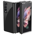 Coque Samsung Galaxy Z Fold3 5G avec Cadre Galvanisé - Noire