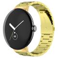 Bracelet en Acier Inoxydable Samsung Galaxy Watch4/Watch4 Classic - Gris Perle / Noir