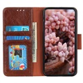 Étui Portefeuille Samsung Galaxy Xcover 5 - Série Elegant - Marron