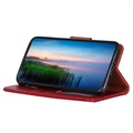 Étui Portefeuille Samsung Galaxy Xcover 5 - Série Elegant - Rouge