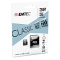 Emtec Classic Class 10 MicroSD Card - ECMSDM32GHC10CG - 32GB