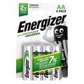 Energizer Recharge Power Plus Piles rechargeables R6/AA 1300mAh - 4 Pcs.