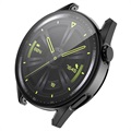 Coque Huawei Watch GT 3 avec Verre Trempé Enkay - 46mm - Noire