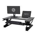 Convertisseur de bureau debout Ergotron WorkFit-T - Gris foncé